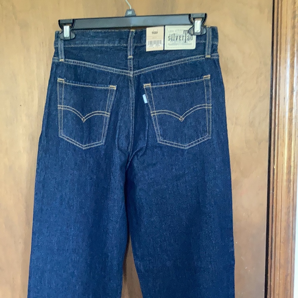 Relist7/20 Levi’s 94 baggy midrise straight leg jean cotton retro 27 or 30 - Picture 8 of 17